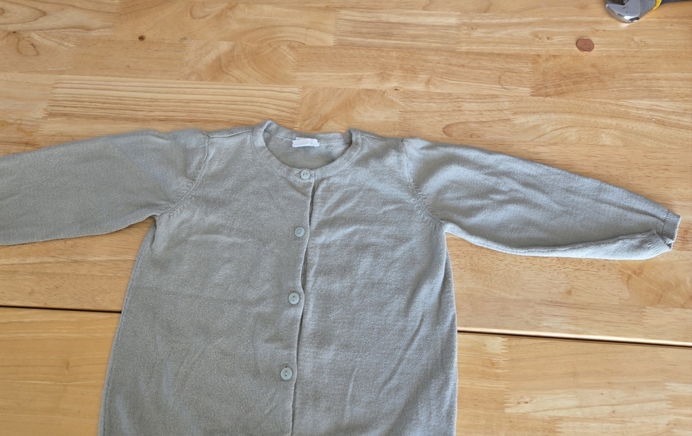 H&M Light Gray Knit Sweater